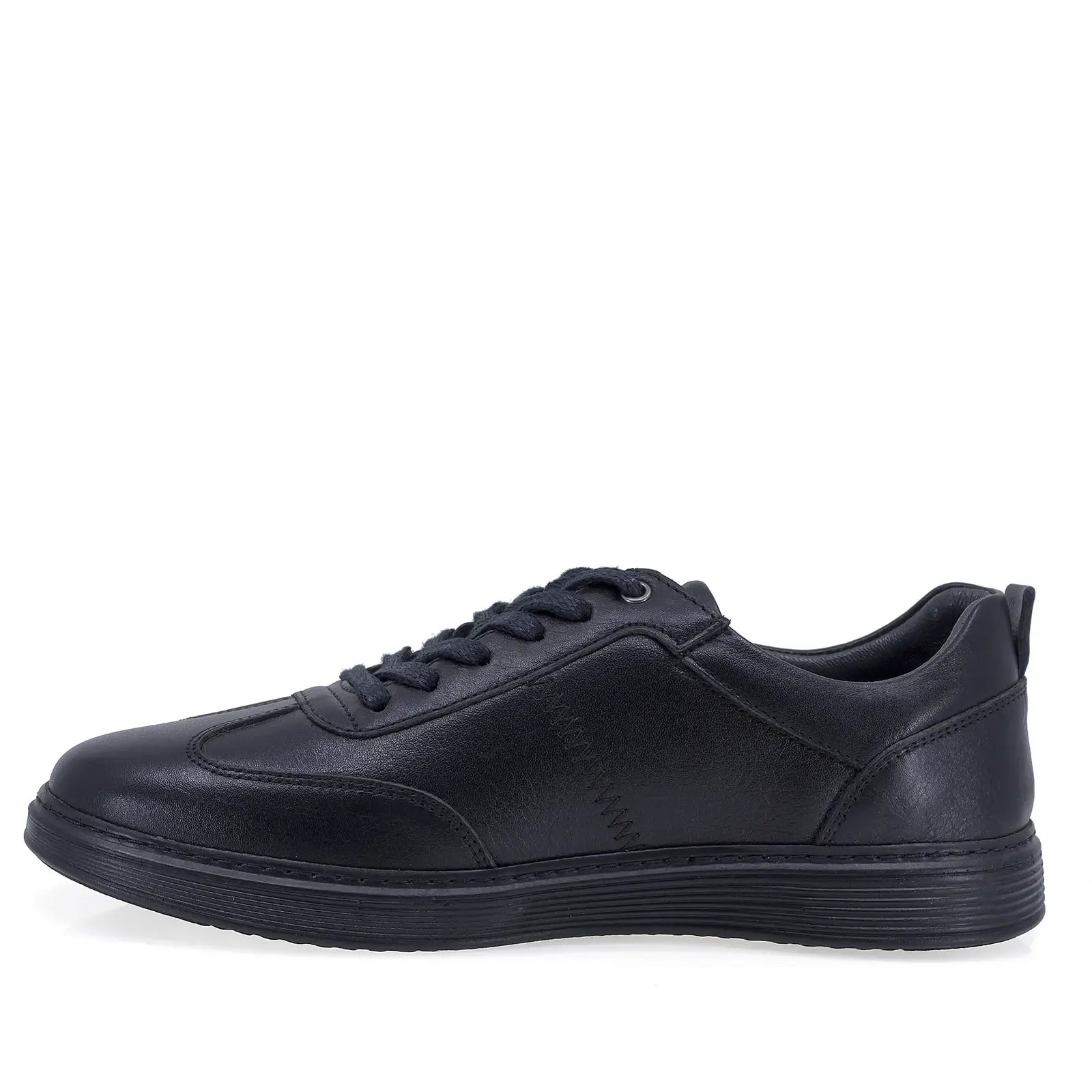 Pantofi barbati casual Goretti piele naturala B17-078 negru