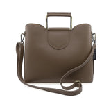 Geantă damă Serenia piele naturala Evelyn024 taupe