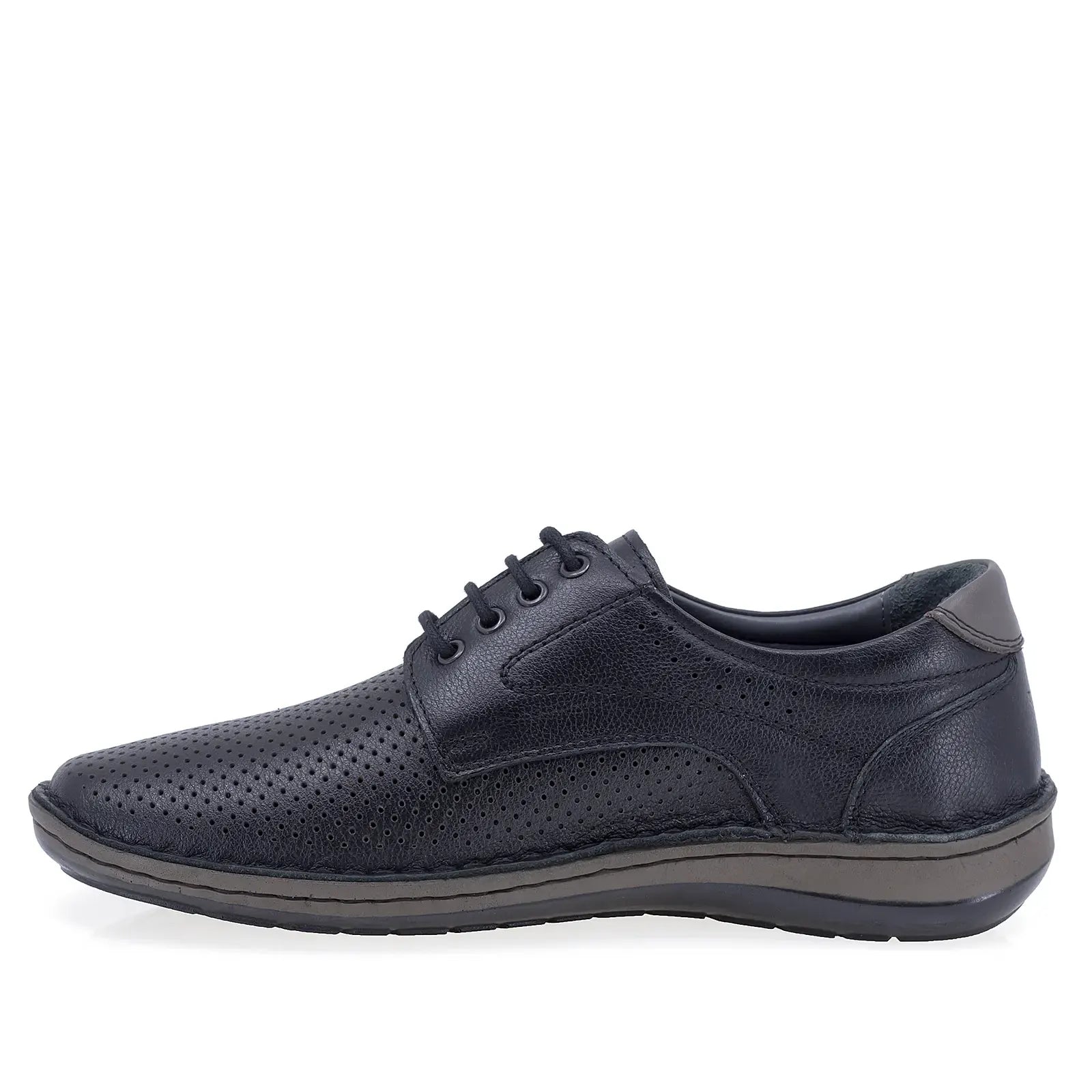Pantofi barbati casual Goretti piele naturala B36-9506-106 negru