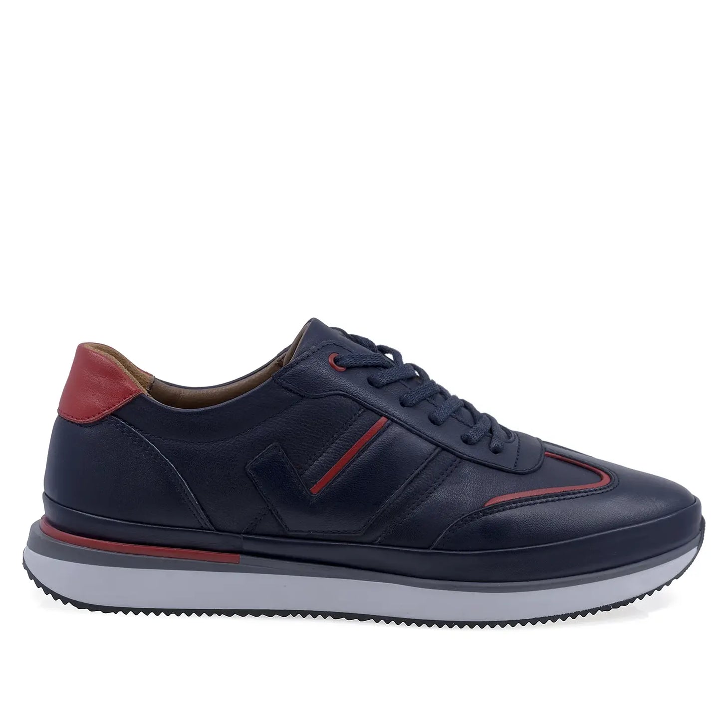 Pantofi barbati Goretti piele naturala B67-2406 bleumarin