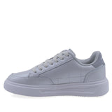 Pantofi Dama Casual Goretti Piele naturala D100-CL33891 alb/gri