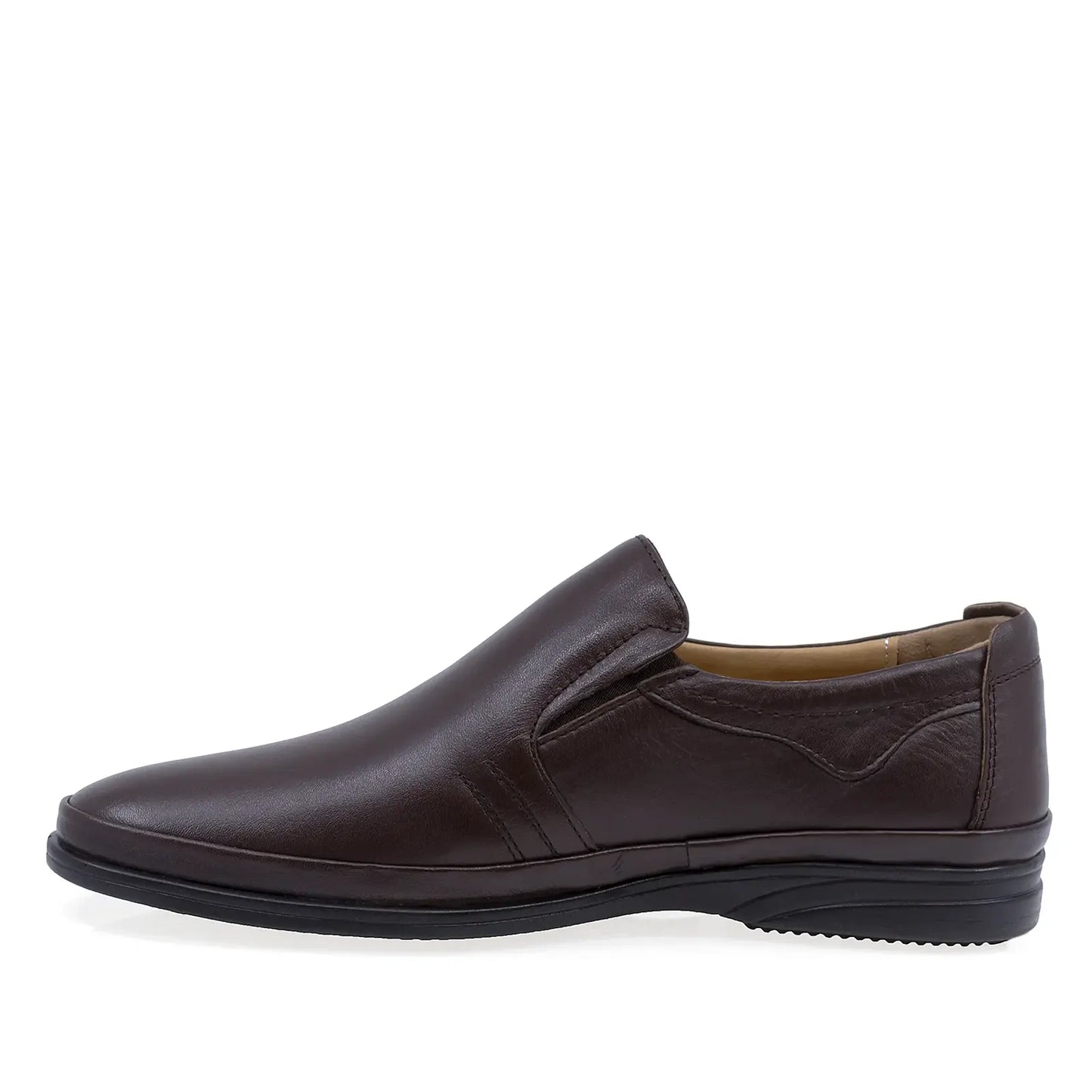 Pantofi barbati casual Goretti piele naturala B28-651 maro