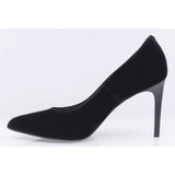 Pantofi dama eleganti Sala piele intoarsa 9111 negri