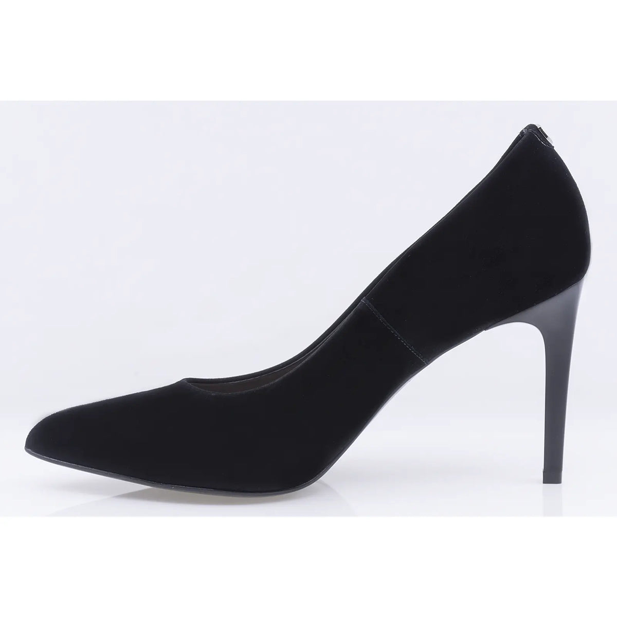 Pantofi dama eleganti Sala piele intoarsa 9111 negri