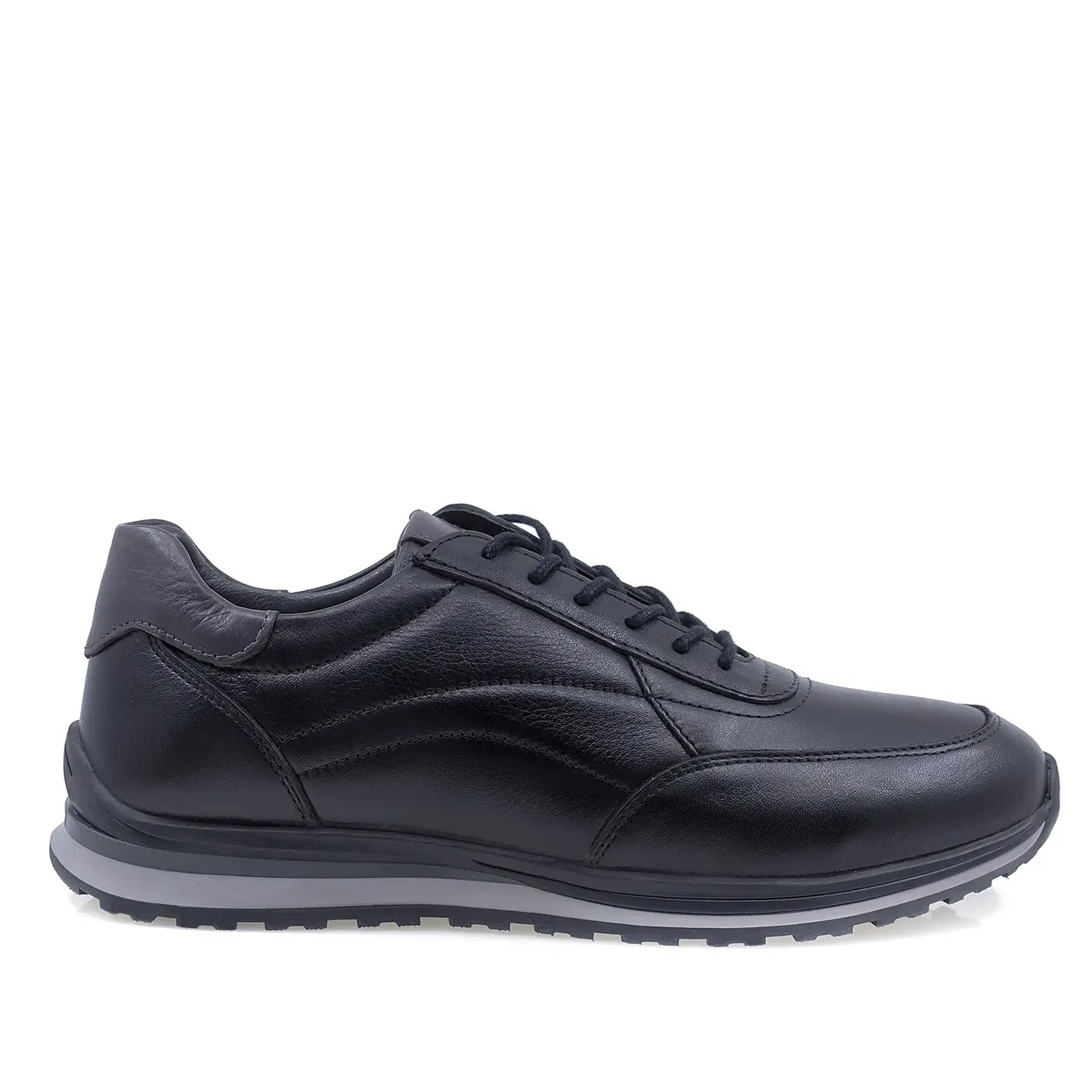 Pantofi barbati casual Goretti piele naturala B17-1210 negru