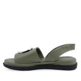 Sandale dama casual Anna Viotti piele naturala D30-217 verzi