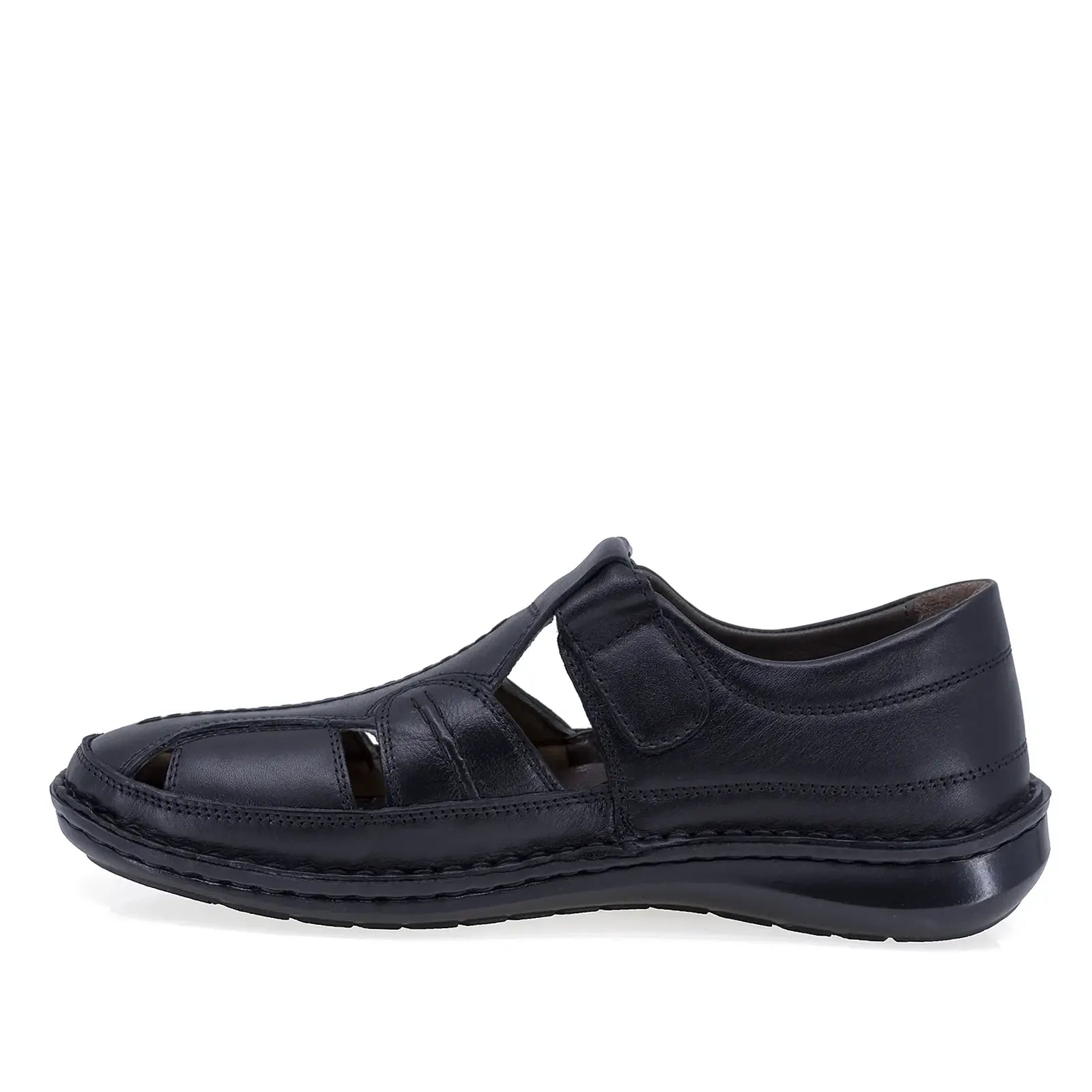 Pantofi barbati casual Goretti piele naturala B36-9991-107 negru