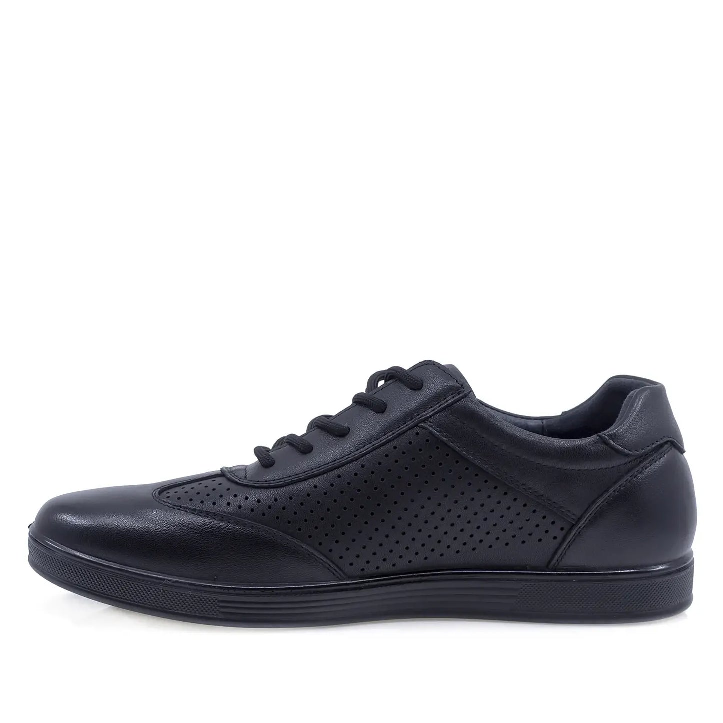 Pantofi barbati casual Goretti piele naturala B111-D9307 negru