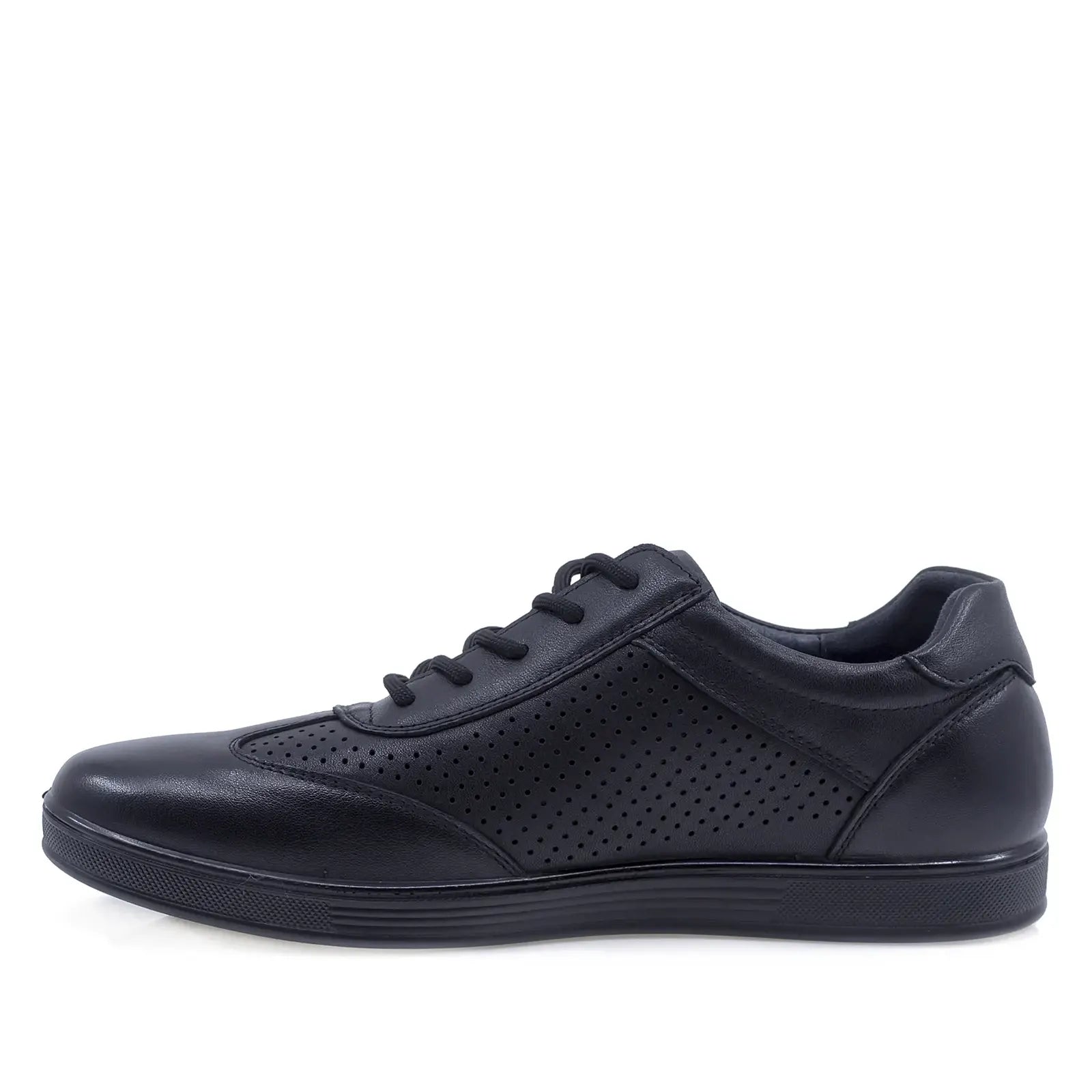 Pantofi barbati casual Goretti piele naturala B111-D9307 negru