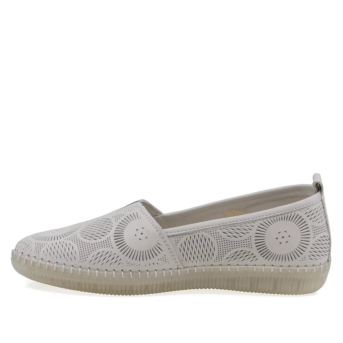 Pantofi Dama Casual Anna Viotti Piele naturala D43-07 bej