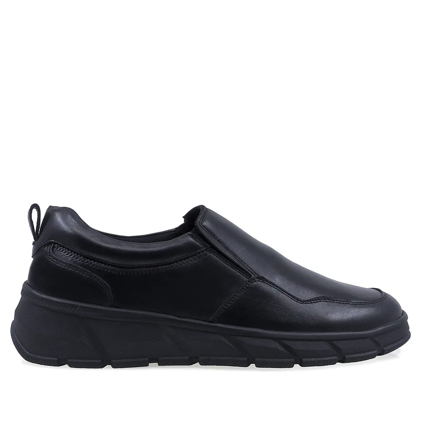 Pantofi barbati casual Goretti piele naturala B200-90182 negru