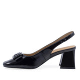 Pantofi dama eleganti Anna Viotti piele lacuita D105-6290P-J395-YT02 negru