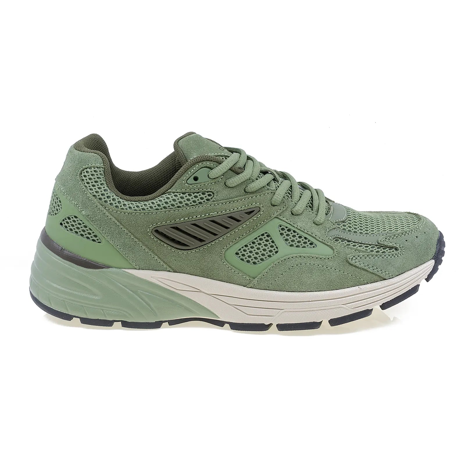 Pantofi barbati sport Goretti piele intoarsa B104-24M8671 verde