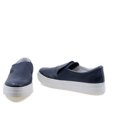 Pantofi dama casual Bontimes piele naturala D1645 bleumarin