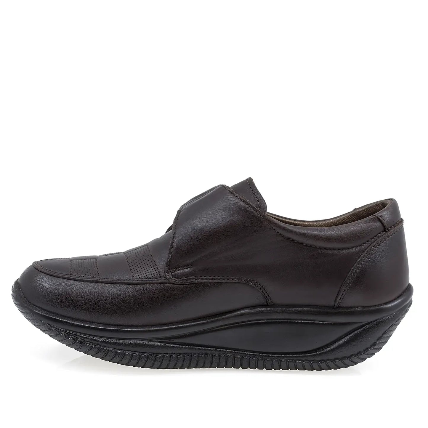 Pantofi Dama Casual Anna Viotti Piele naturala D64-1060 maro