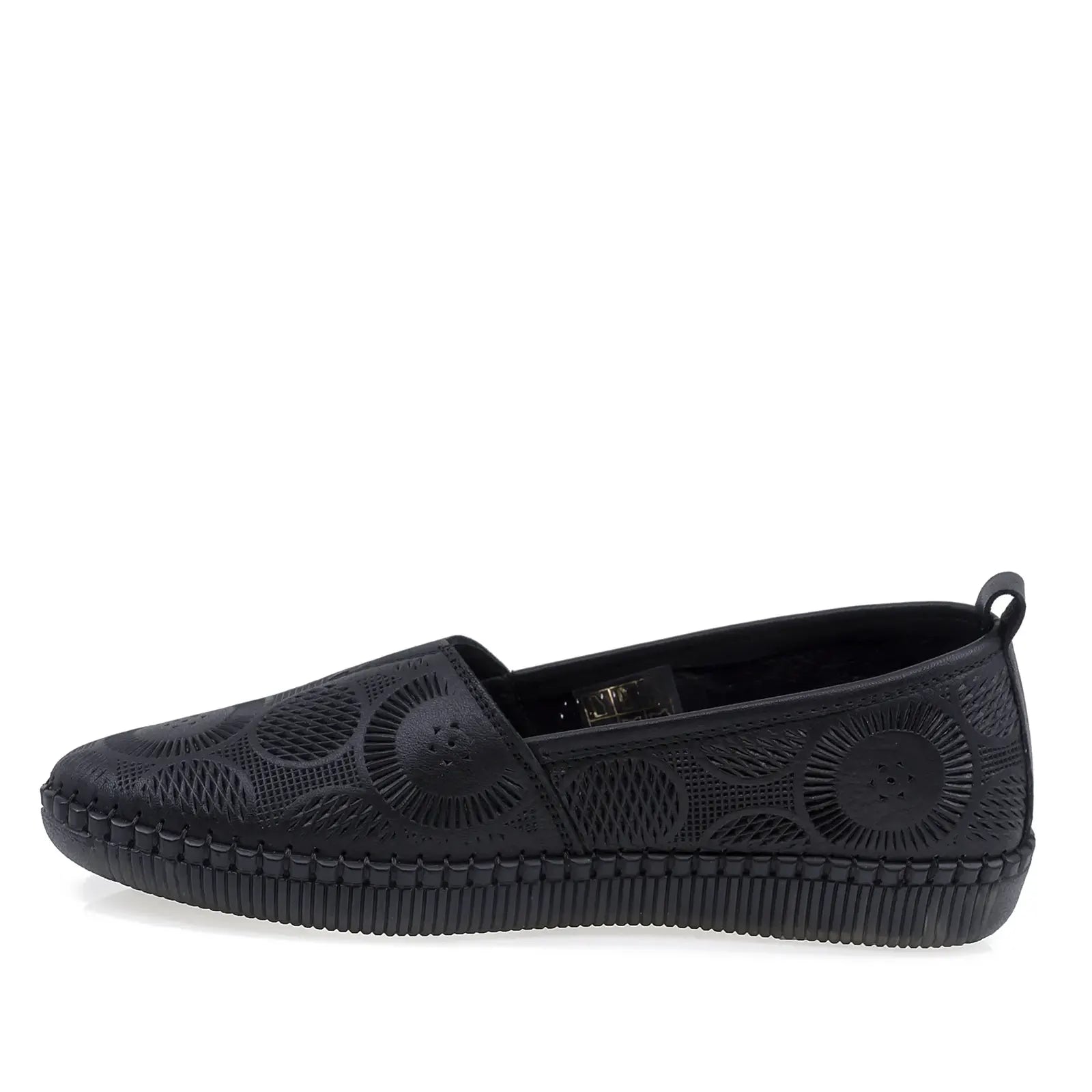 Pantofi Dama Casual Anna Viotti Piele naturala D43-07 negru