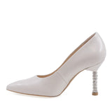 Pantofi dama eleganti Anna Viotti piele naturala D2985 bej deschis