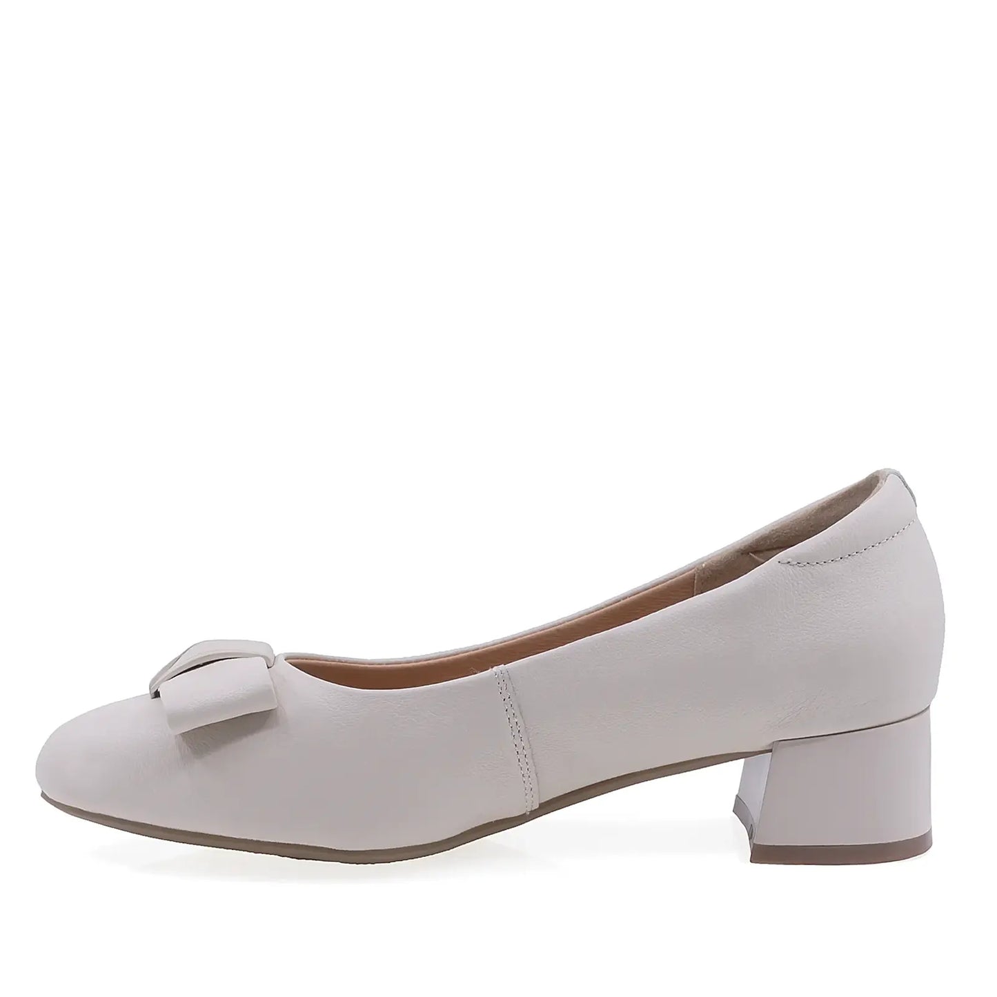 Pantofi dama eleganti Anna Viotti piele naturla D111-5V78216-6 bej