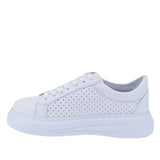 Pantofi Dama Casual Anna Viotti Piele naturala D16-415 alb