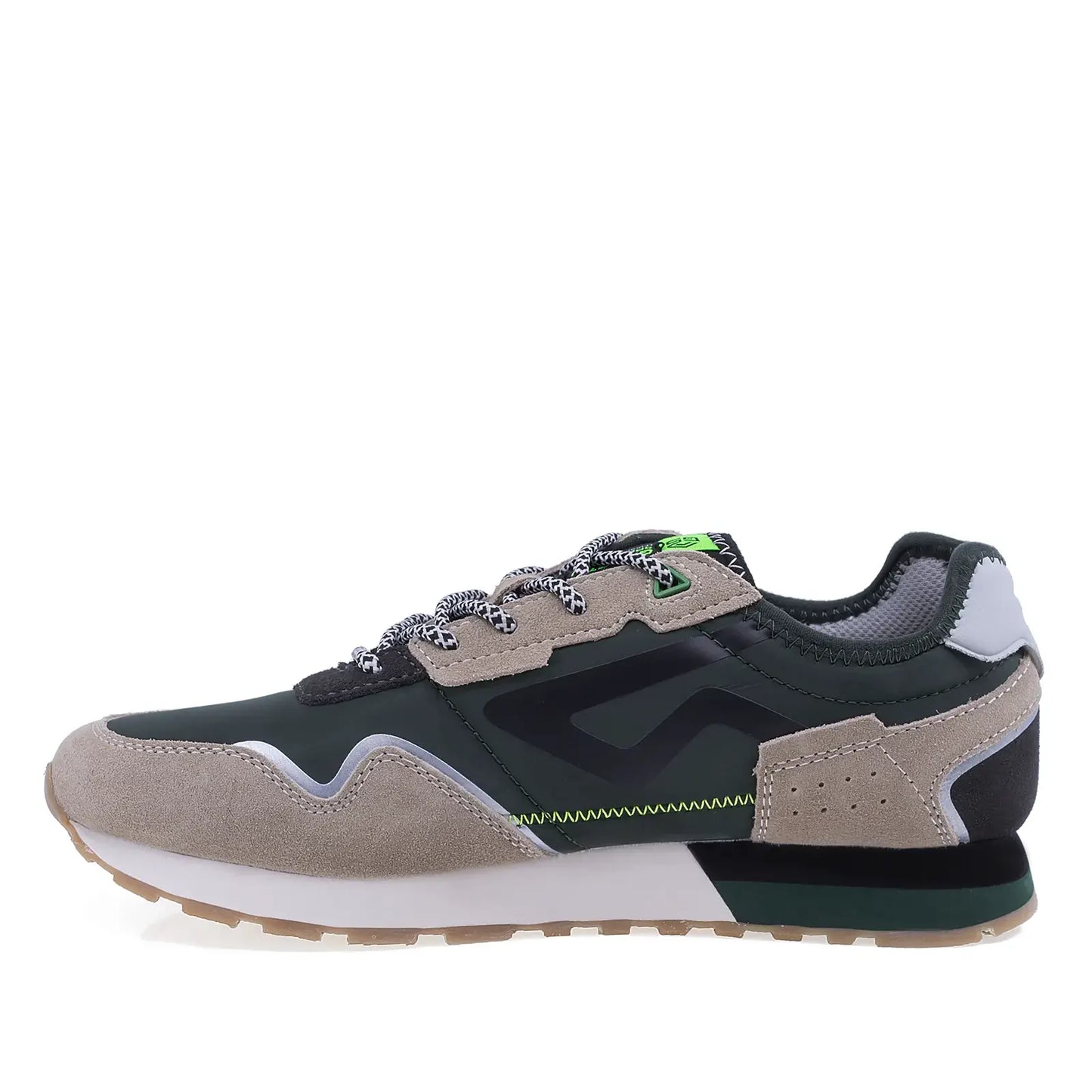 Pantofi barbati sport Goretti piele intoarsa Memory Foam B100-CL30136 verde