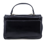 Geantă damă Anna Viotti piele naturala lucioasa CS6669A002 neagra