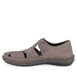 Pantofi barbati casual Goretti piele nabuc B36-9991-107 gri
