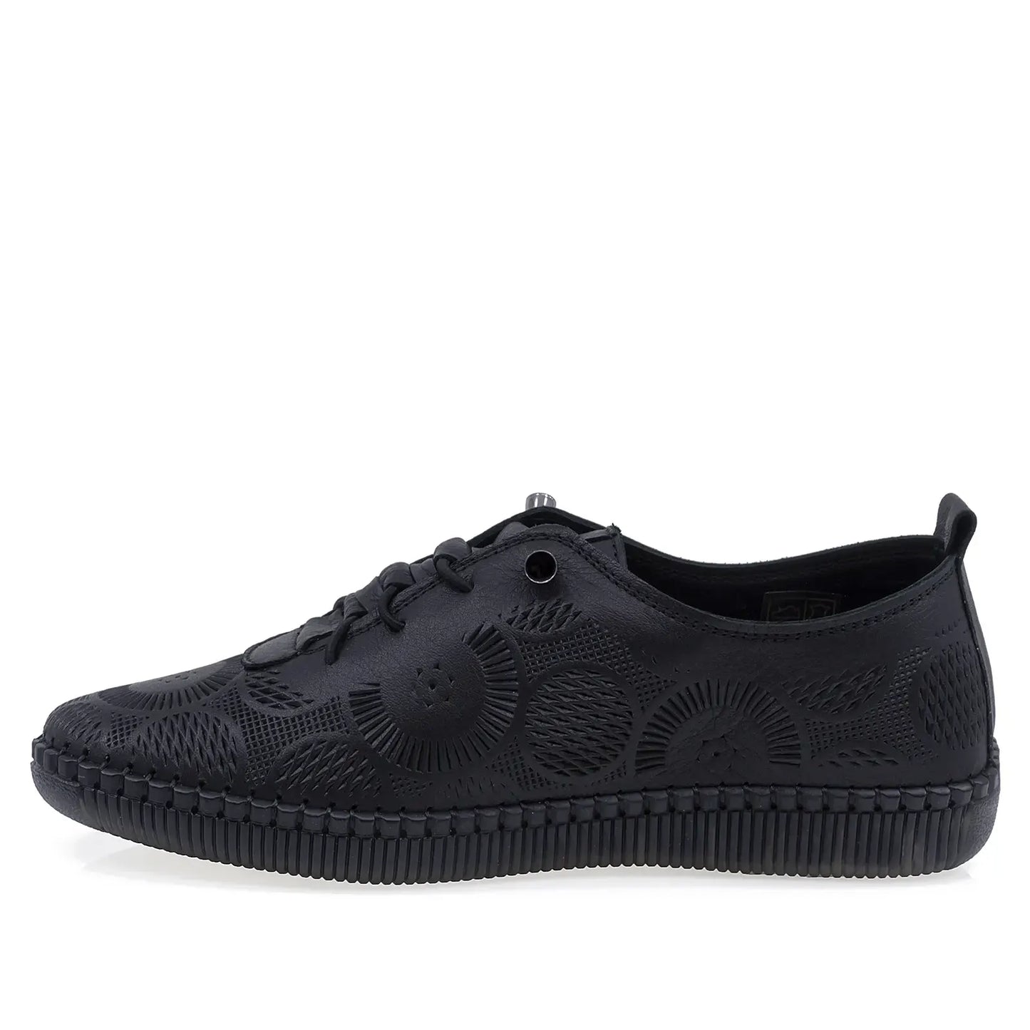 Pantofi Dama Casual Anna Viotti Piele naturala D43-01 negru