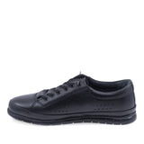 PANTOFI BARBATI CASUAL GORETTI DIN PIELE NATURALA B24-492 negri