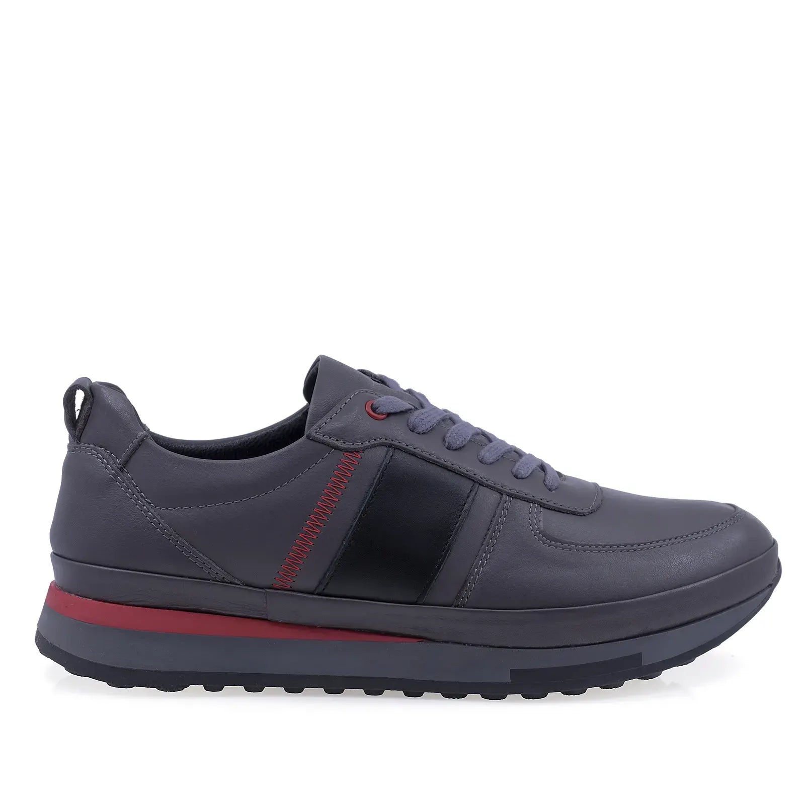 Pantofi barbati casual Goretti piele naturala B17-1311 gri