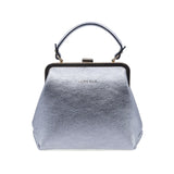 Geantă damă Serenia piele naturala 035 argintiu