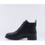 Ghete dama casual Anna Viotti piele naturala D111-B4432 negre