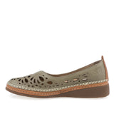 Pantofi Dama Casual Anna Viotti Piele naturala D27-04214 verde