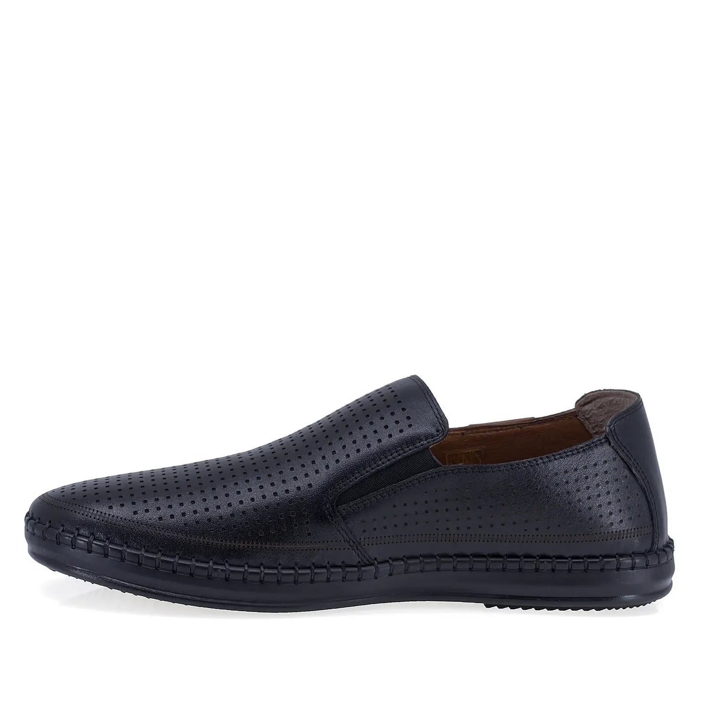 Pantofi barbati casual Goretti piele naturala B25-7573 negru