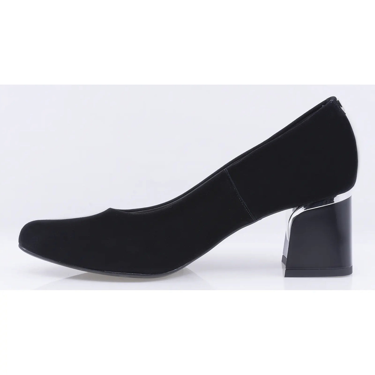 Pantofi dama eleganti Sala piele intoarsa 20932 negri