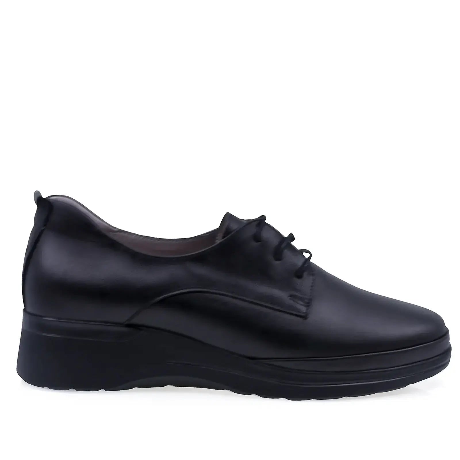 Pantofi Dama Casual Anna Viotti Piele naturala D50-5780 Negru