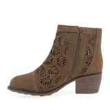 Ghete Dama de vara Casual Anna Viotti Piele intoarsa D116-2600-01R camel