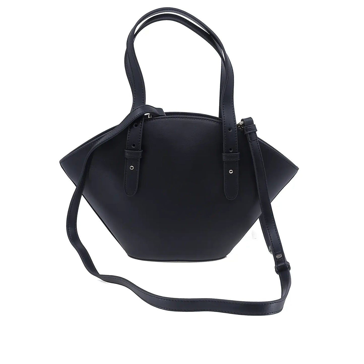 Geantă damă Anna Viotti piele naturala CS7489A005 neagra