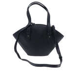 Geantă damă Anna Viotti piele naturala CS7489A005 neagra