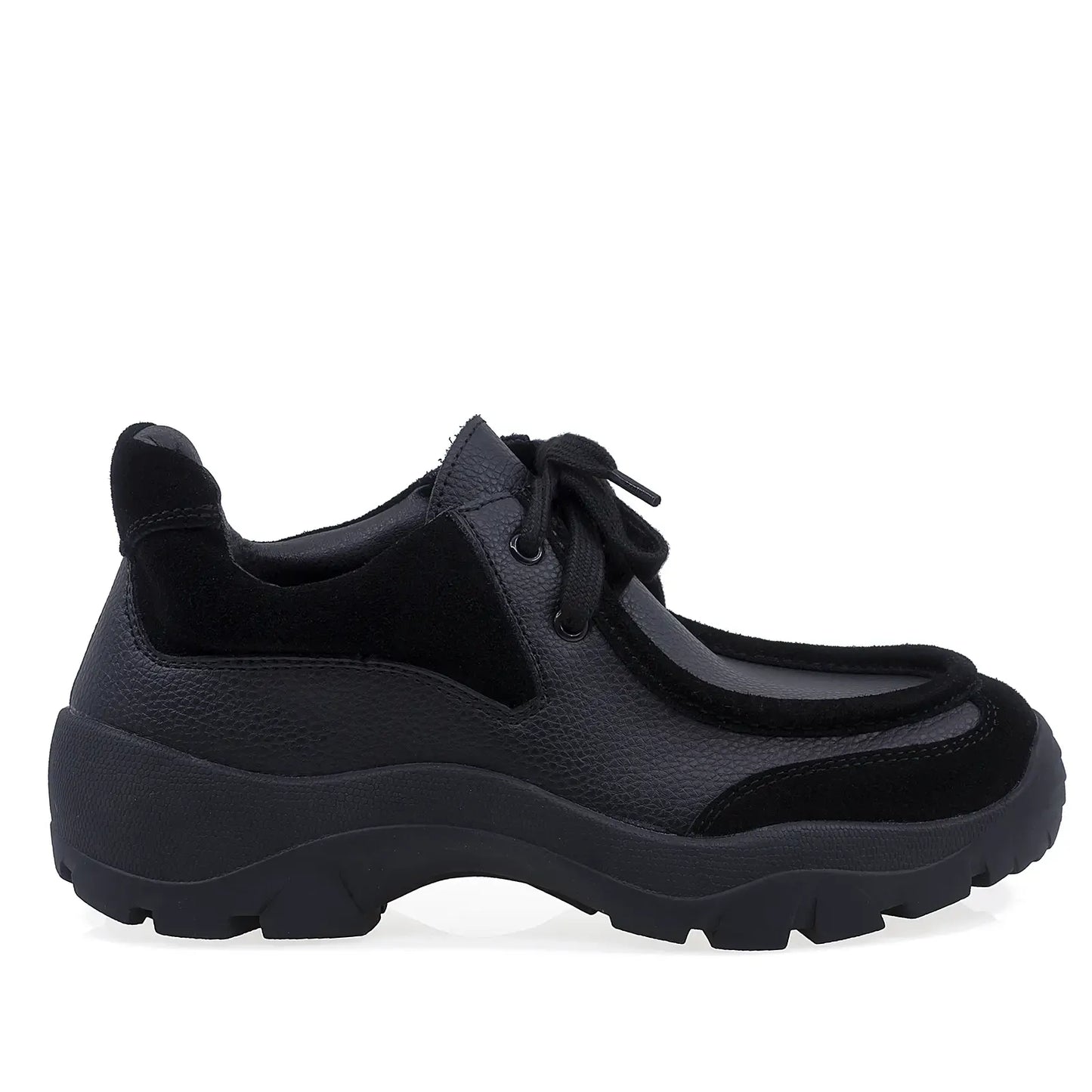 Pantofi Dama Casual Anna Viotti Piele naturala D105-M261 Negru