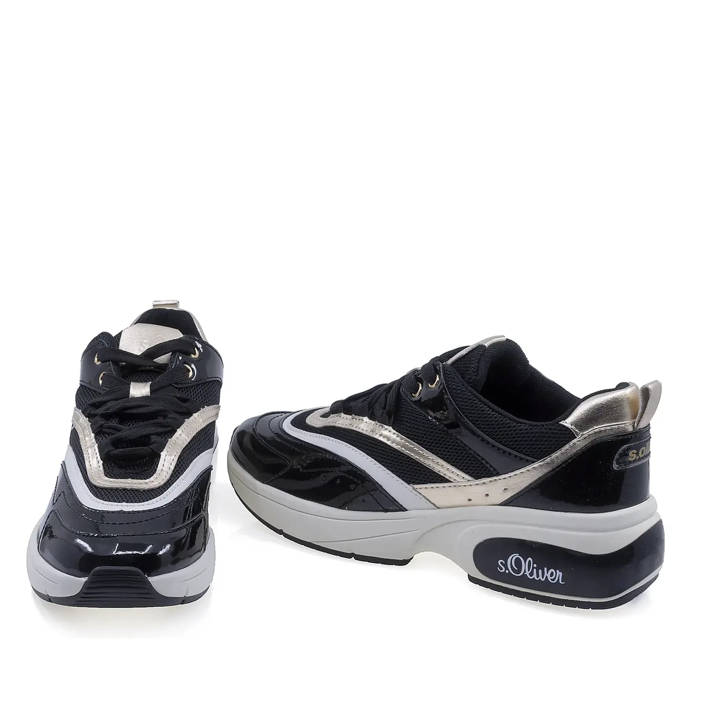 Pantofi dama sport S.Oliver poliuretan 7972 negri