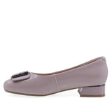 Pantofi dama eleganti Anna Viotti piele lacuita D111-3V92602-75 nude