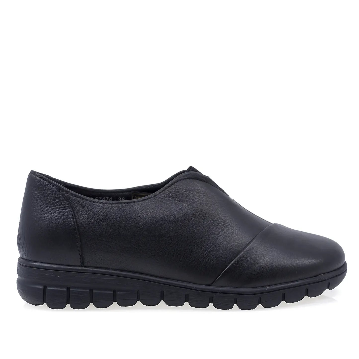 Pantofi Dama Casual Anna Viotti Piele naturala D200-67474 Negru