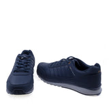 Pantofi Barbati sport poliuretan 182-2913 albastri