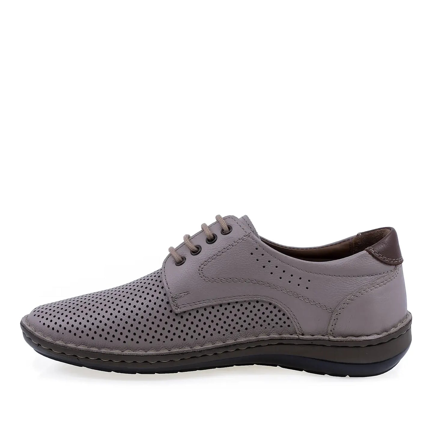 Pantofi barbati casual Goretti piele naturala B36-9506-1 bej
