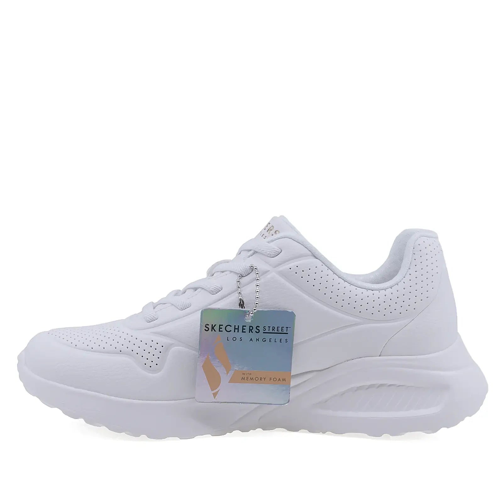 Pantofi Dama Sport SKECHERS Memory foam D1-177289 alb