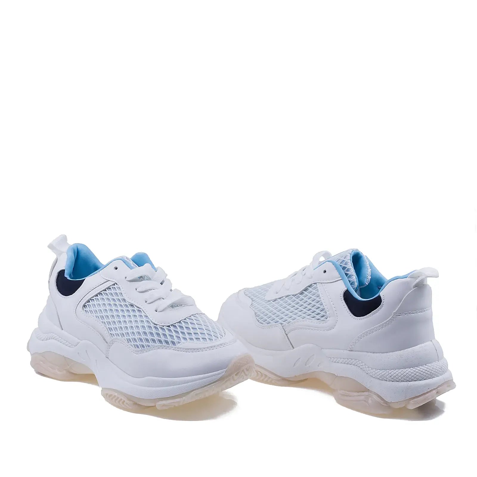 Pantofi dama sport poliuretan FAXTER912 albi