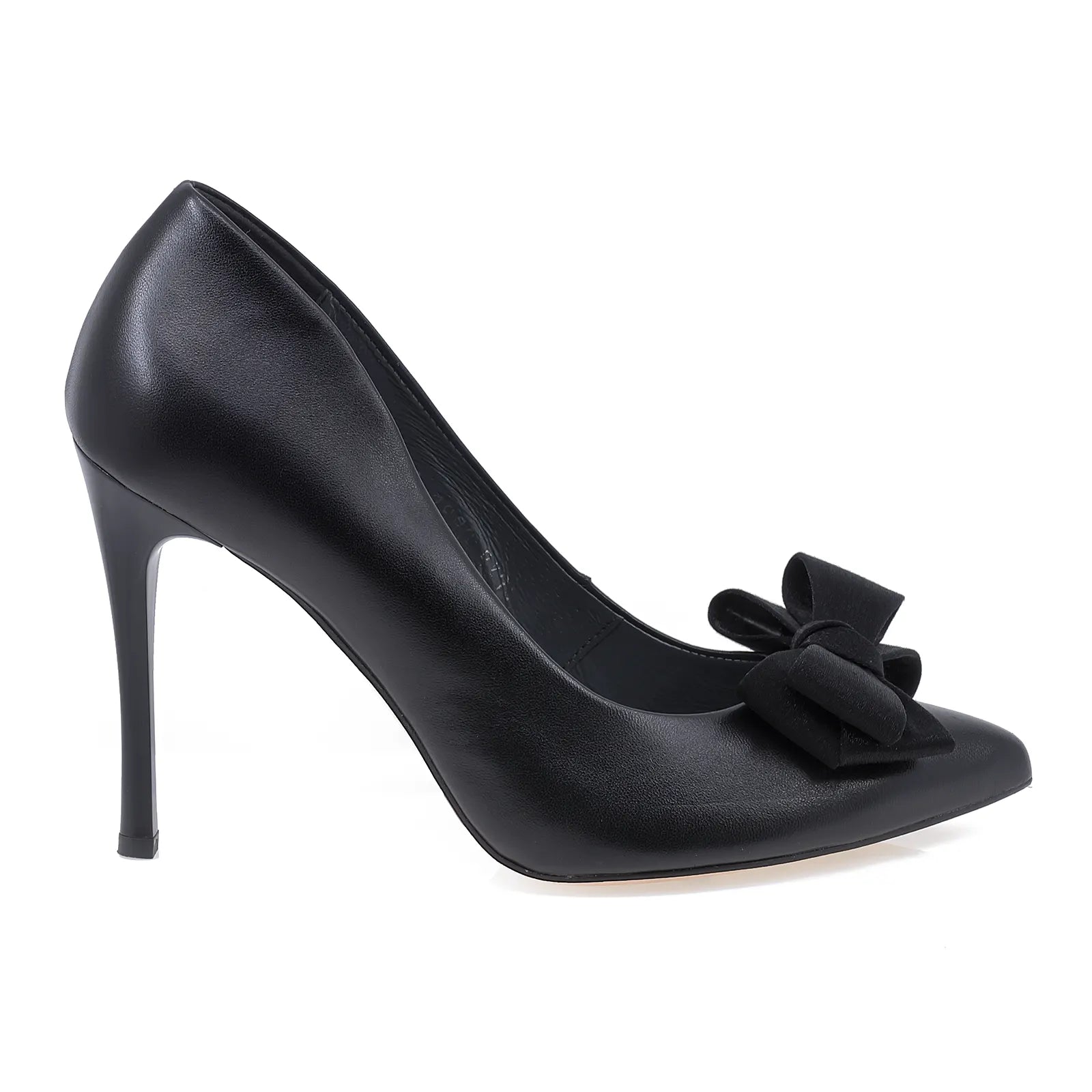 Pantofi dama eleganti Anna Viotti din piele naturala D1890 negru