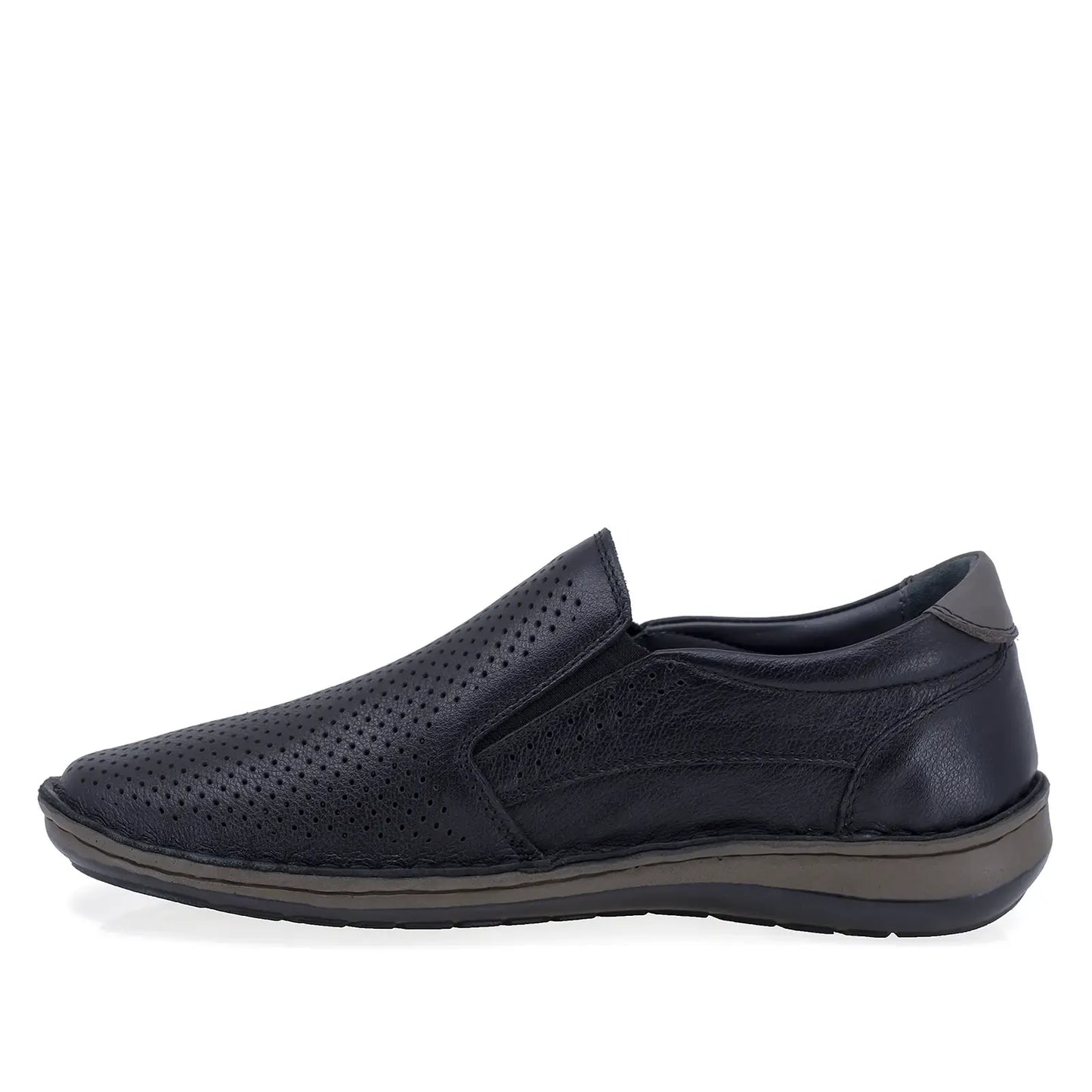 Pantofi barbati casual Goretti piele naturala B36-9505-106 negru