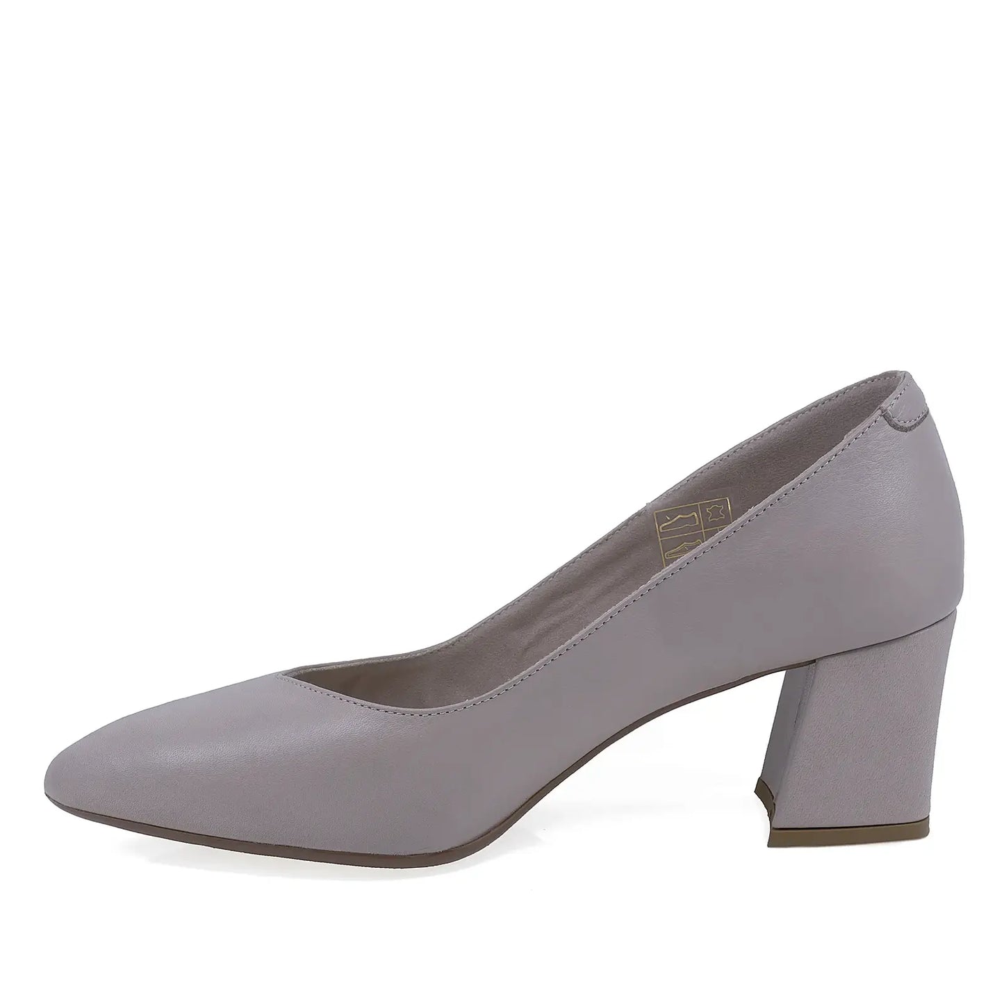 Pantofi dama eleganti Anna Viotti piele naturala D34-24170 gri