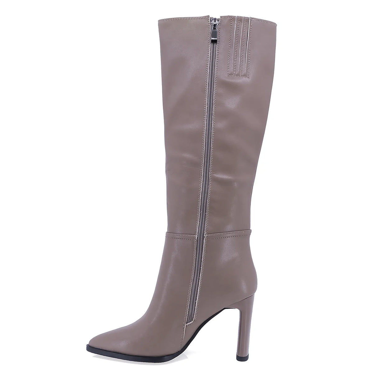 Cizme dama elegante Anna Viotti piele naturala D106-Y0G707-RH2255V-HSI apricot